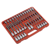 Sealey Premier Socket Bit Set 32 Piece 1/2"Sq Drive AK2194