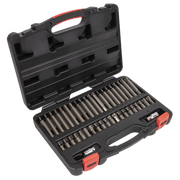 Sealey Premier Platinum TRX-Star Bit Set 42 Piece 3/8" & 1/2" Drive