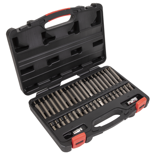 Sealey Premier Platinum TRX-Star Bit Set 42 Piece 3/8" & 1/2" Drive