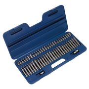 Sealey Premier Security Bit Set 56 Piece 3/8" & 1/2" Drive AK21956