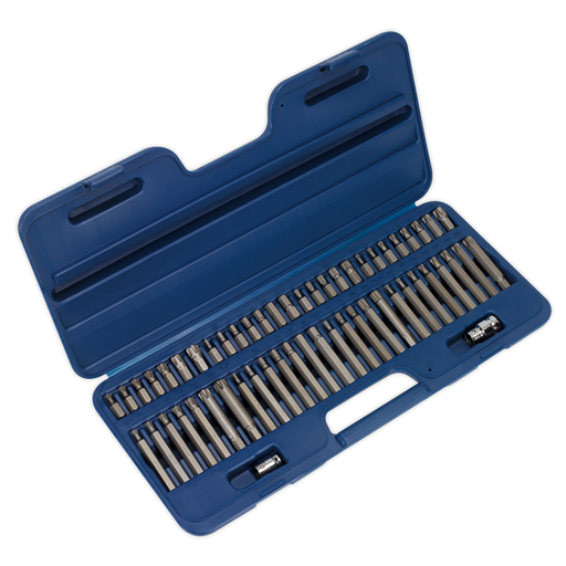 Sealey Premier Security Bit Set 56 Piece 3/8" & 1/2" Drive AK21956