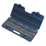Sealey Premier Security Bit Set 56 Piece 3/8" & 1/2" Drive AK21956