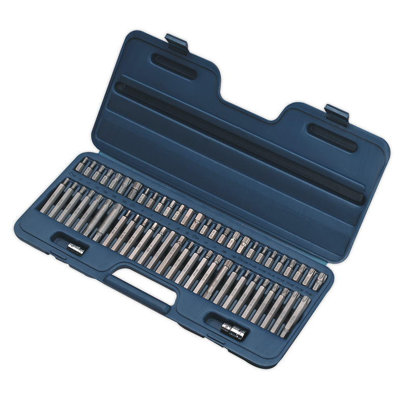 Sealey Premier Security Bit Set 56 Piece 3/8" & 1/2" Drive AK21956