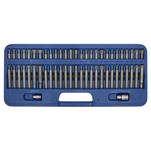 Sealey Premier Security Bit Set 56 Piece 3/8" & 1/2" Drive AK21956