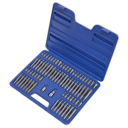 Sealey Premier TRX-Star Bit Set 74 Piece 3/8" & 1/2" Drive