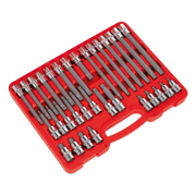 Sealey Premier Ribe Socket Bit Set 1/2"Sq Drive 32 Piece