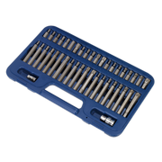 Sealey Premier TRX-Star Hex Spline Bit Set 42 Piece 3/8" & 1/2" Drive