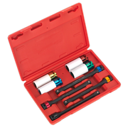 Sealey Torque Stick & Impact Socket Set 1/2" Drive 8 Piece
