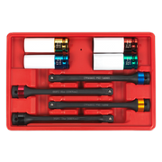Sealey Torque Stick & Impact Socket Set 1/2" Drive 8 Piece
