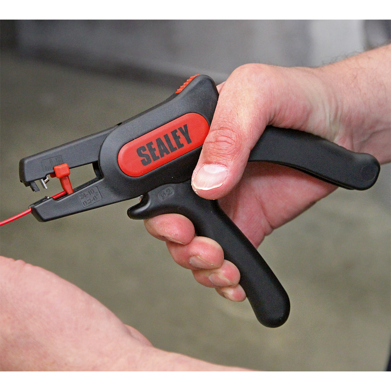 Sealey Automatic Pistol Grip Wire Stripping Tool 190mm