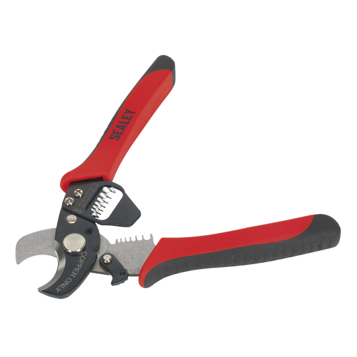 Sealey Wire Stripping & Cutting Pliers 170mm, Ø10.7mm Capacity