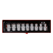 Sealey Premier TRX-Star Female Socket Set 1/2"Sq Drive 9 Piece