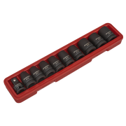 Sealey Premier Impact Socket Set 1/2" Drive 10 Piece AK2301