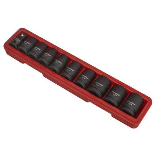 Sealey Premier Impact Socket Set 1/2" Drive 10 Piece AK2301