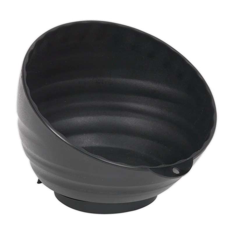 Sealey Magnetic Collector 150mm - Black