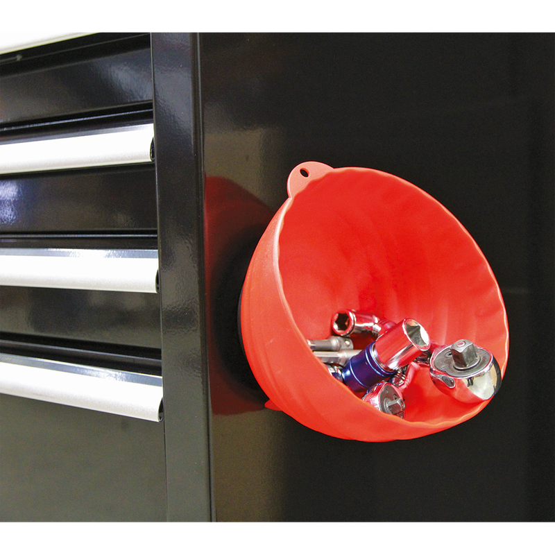 Sealey Magnetic Collector 150mm - Red