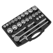 Sealey Premier Socket Set 26 Piece 3/4" Drive Metric/Imperial AK2582