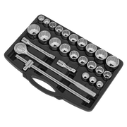Sealey Premier Socket Set 26 Piece 3/4" Drive Metric/Imperial AK2582