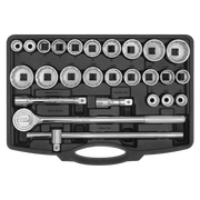 Sealey Premier Socket Set 26 Piece 3/4" Drive Metric/Imperial AK2582