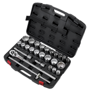 Sealey Premier Socket Set 3/4" Sq Drive 26 Piece Chrome Vanadium