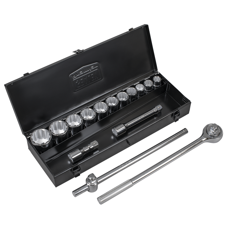 Sealey Premier Socket Set 3/4" Drive 15 Piece Carbon Steel AK2585