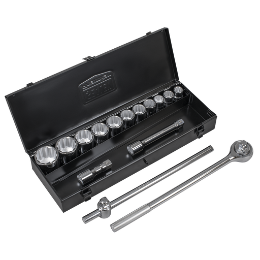 Sealey Premier Socket Set 3/4" Drive 15 Piece Carbon Steel AK2585