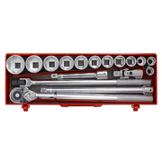 Sealey Premier Socket Set 3/4" Sq Drive 17 Piece