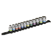 Sealey Premier Platinum Socket Set 3/8" Sq Drive 12 Piece