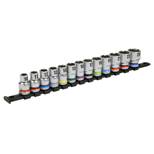Sealey Premier Platinum Socket Set 1/2" Sq Drive 13 Piece