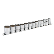 Sealey Premier Socket Set 1/2"Sq Drive 13 Piece AK2674