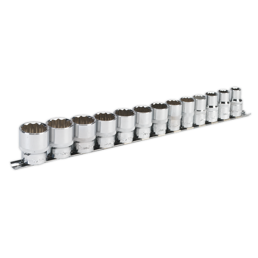 Sealey Premier Socket Set 1/2"Sq Drive 13 Piece AK2674