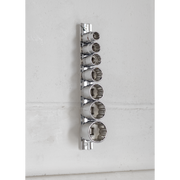 Sealey Premier Socket Set 3/8"Sq Drive 7 Piece - Chrome Vanadium Steel