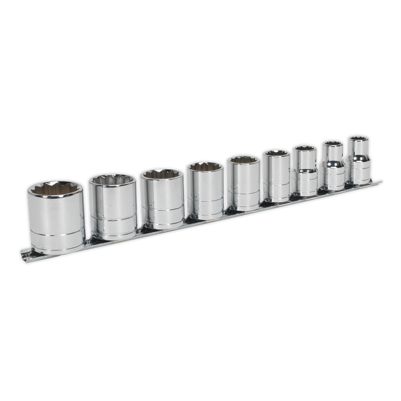 Sealey Premier Socket Set 1/2" Drive 9 Piece AK2677