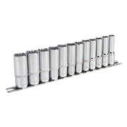 Sealey Premier Deep Socket Set 3/8" Drive 12-Point 12 Piece