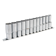 Sealey Premier Socket Set 12-Point 1/2" Drive 12 Piece
