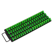 Sealey Premier Tool Storage Socket Rail Tray 440x150mm Hi-Vis Green