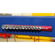 Sealey Premier Magnetic Socket Retaining Rail 305mm 3/8"Sq Drive
