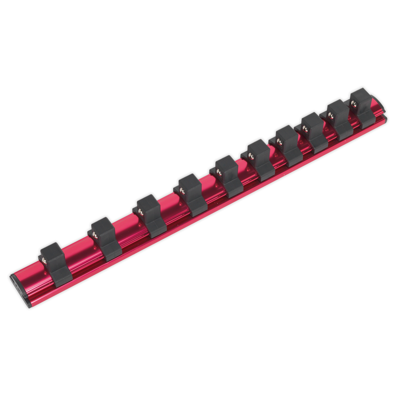 Sealey Premier Socket Retaining Rail Magnetic 1/2"Sq Drive 305mm
