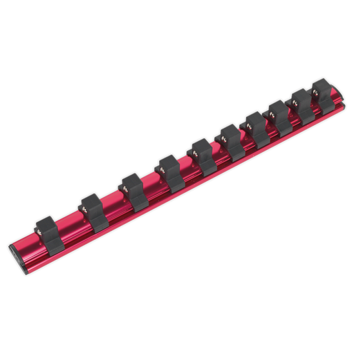 Sealey Premier Socket Retaining Rail Magnetic 1/2"Sq Drive 305mm
