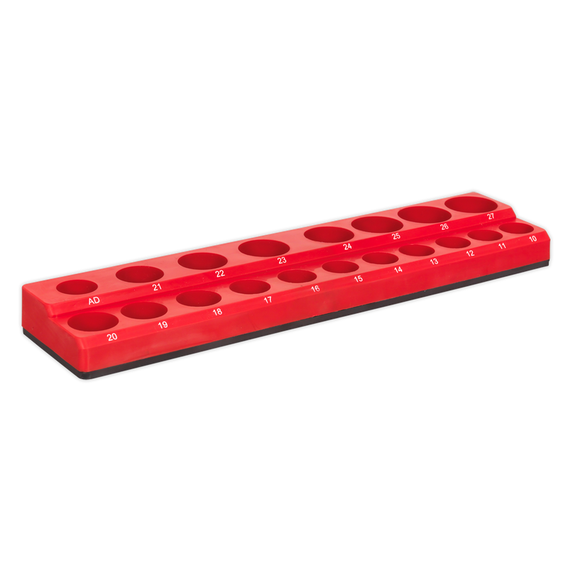 Sealey Premier Magnetic Socket Holder 1/2" Drive for 19 Sockets
