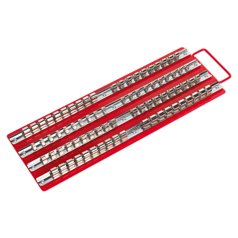 Sealey Premier Socket Rail Tray 1/4", 3/8" & 1/2"Sq Drive - 430x157mm