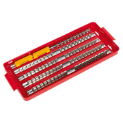 Sealey Premier Socket Rail Tray 1/4", 3/8" & 1/2"Sq Drive, 490x210mm