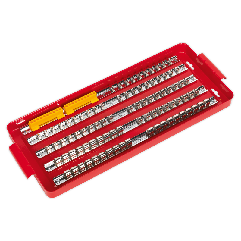 Sealey Premier Socket Rail Tray 1/4", 3/8" & 1/2"Sq Drive, 490x210mm