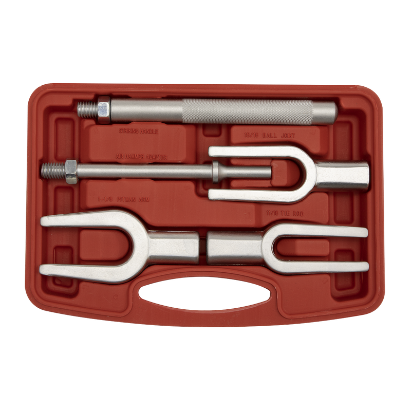 Sealey Ball Joint Splitter Kit 5 Piece - 18mm to 27mm Jaw Width