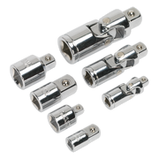 Sealey Premier Universal Joint & Socket Adaptor Set 7 Piece AK2737