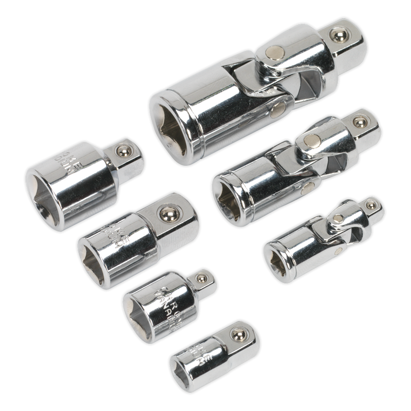 Sealey Premier Universal Joint & Socket Adaptor Set 7 Piece AK2737
