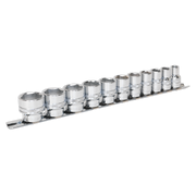 Sealey Premier Socket Set 3/8"Sq Drive 11 Piece - AK2740