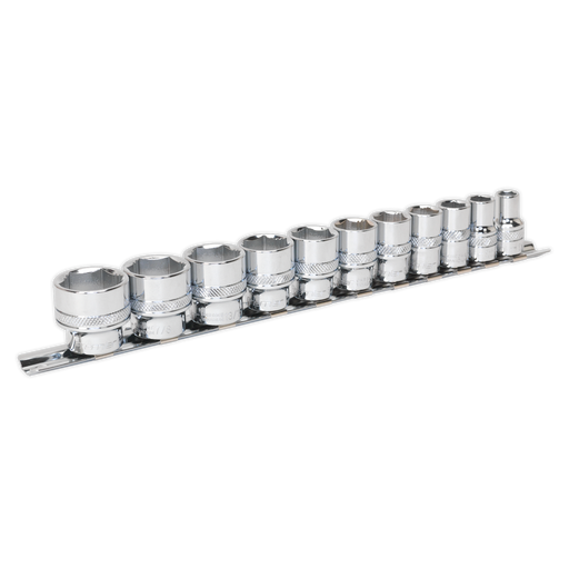Sealey Premier Socket Set 3/8"Sq Drive 11 Piece - AK2740