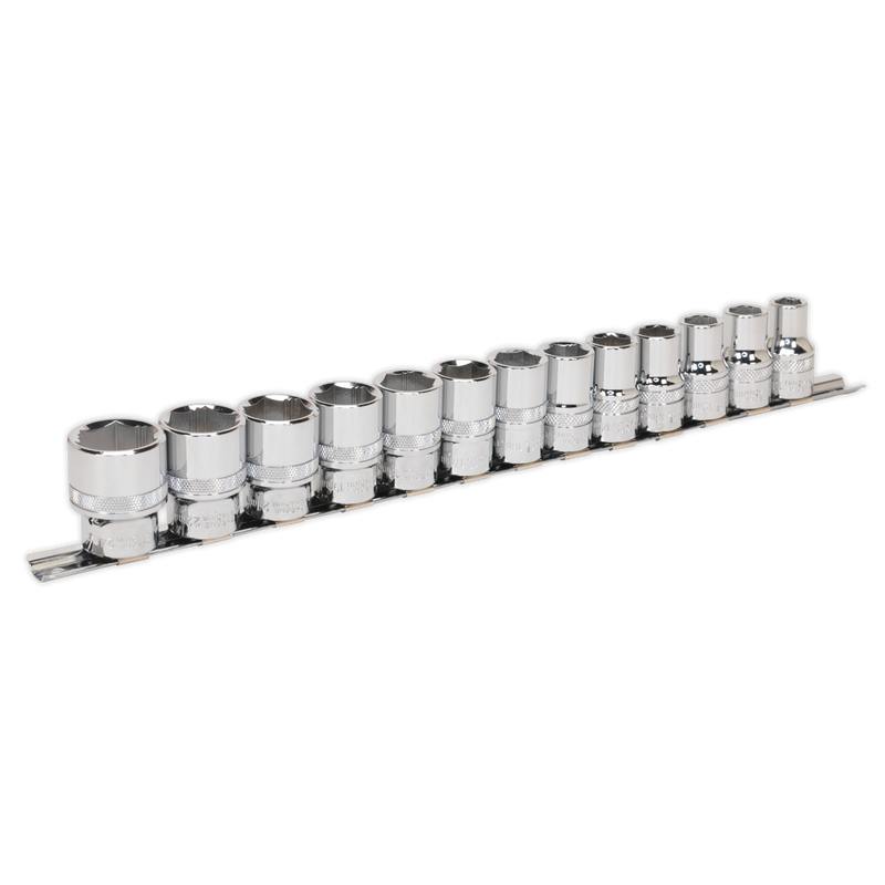 Sealey Premier Socket Set 1/2" Sq Drive 13 Piece - Metric AK2742