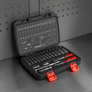Sealey Premier Lock-On Socket Set 1/4" Drive 32 Piece